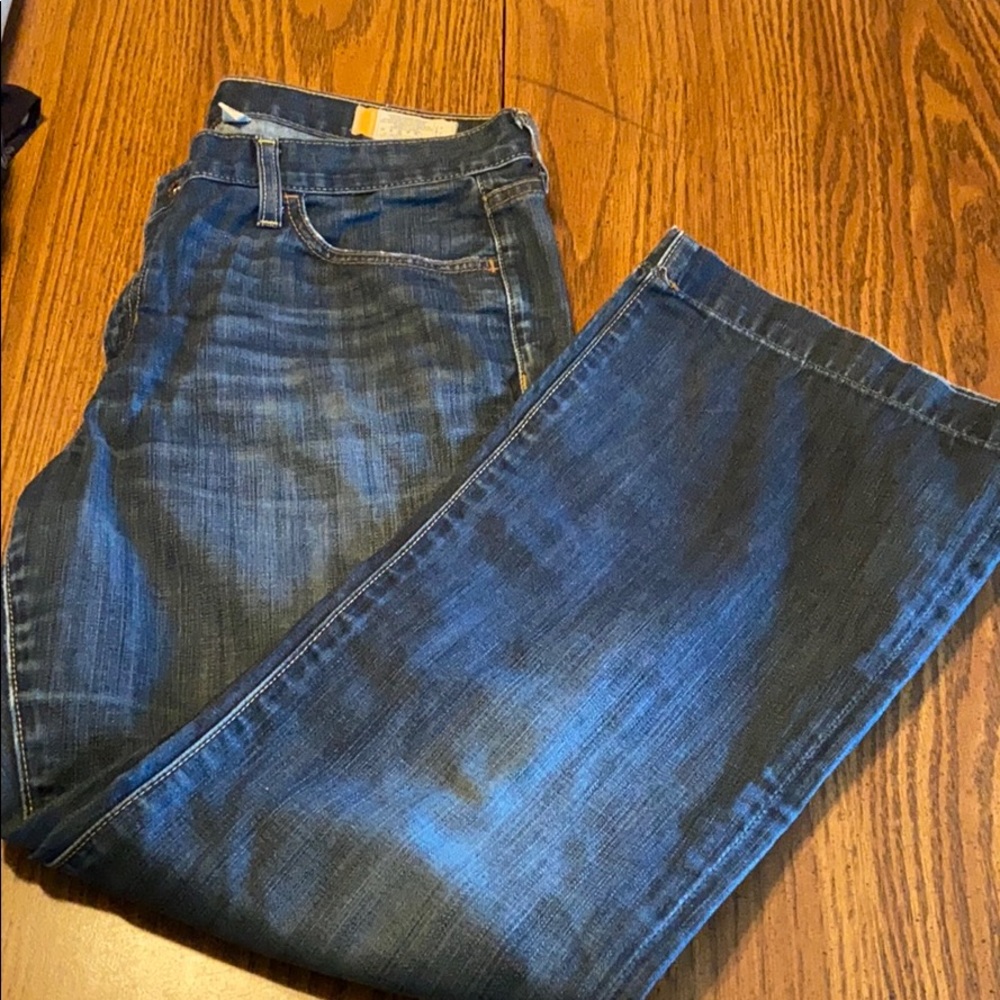 Gap Dark Wash Boot Cut Jeans